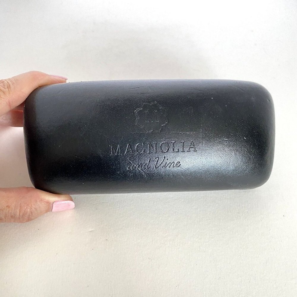 Magnolia And Vine Sun Glasses Eyeglass Black Hard Shell Clamshell Case Only